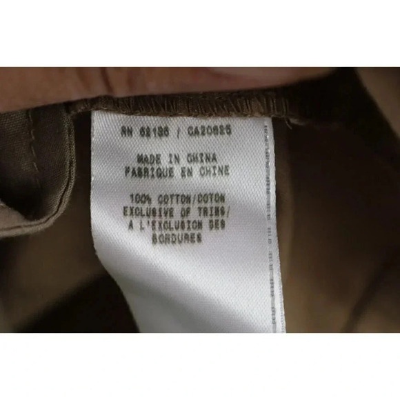 Guess Brown Cotton Dress-Modele Style-Halter-Mini-Size Large-Jrs. - Picture 11 of 11